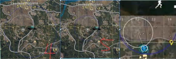 絕地求生 (Playerunknown's Battlegrounds) 刷毒圈規律與毒傷害圖文詳解