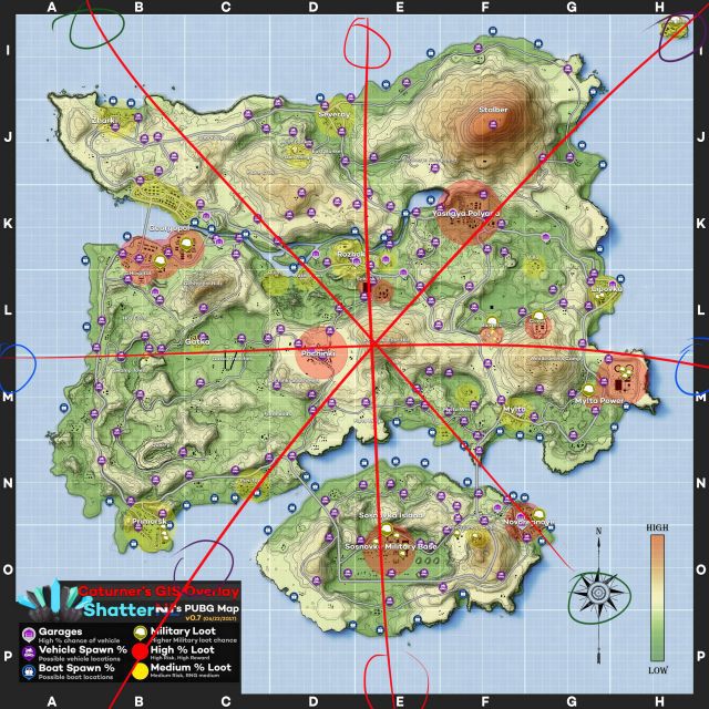 絕地求生 (Playerunknown's Battlegrounds) 降落點與槍械選擇、搜物資與決賽圈打法