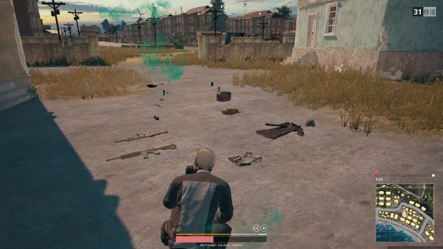 絕地求生 (Playerunknown's Battlegrounds) 降落點與槍械選擇、搜物資與決賽圈打法