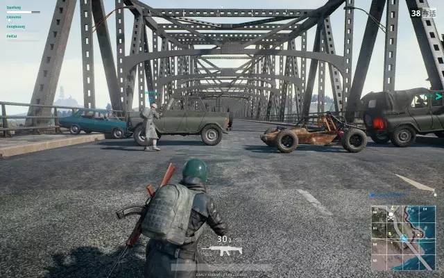 絕地求生 (Playerunknown's Battlegrounds) 幻影坦克、橋頭打劫等五大LYB吃雞套路教學