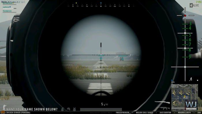 絕地求生 (Playerunknown's Battlegrounds) 倍鏡與武器瞄準點詳解
