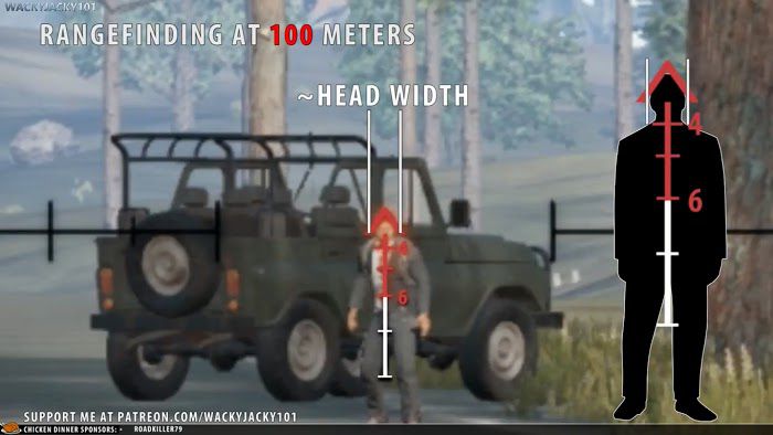 絕地求生 Playerunknown's Battlegrounds 四倍鏡用法終極方法
