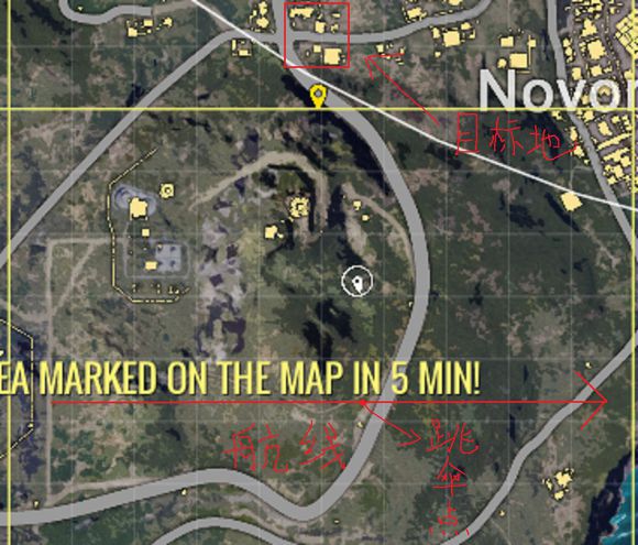 絕地求生 Playerunknown's Battlegrounds 跳傘快速落地技巧詳解