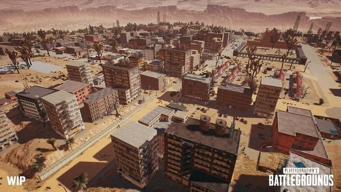 絕地求生 Playerunknown's Battlegrounds 新沙漠地圖平面圖分享