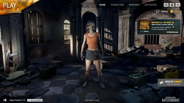 絕地求生 Playerunknown's Battlegrounds 黑裙子服裝搭配方法