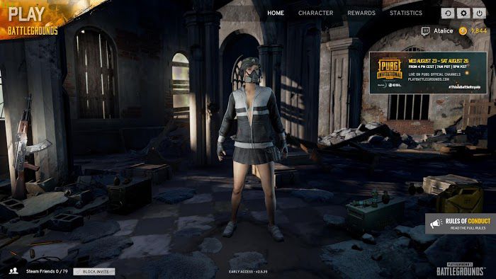 絕地求生 Playerunknown's Battlegrounds 黑裙子服裝搭配方法