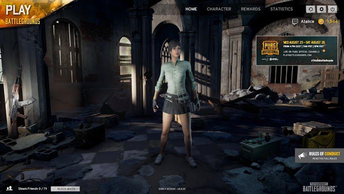 絕地求生 Playerunknown's Battlegrounds 黑裙子服裝搭配方法