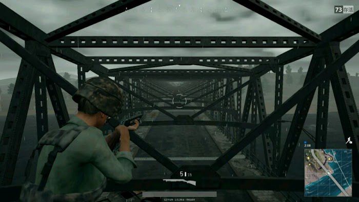 絕地求生 Playerunknown's Battlegrounds 大橋高架陰人圖文教學