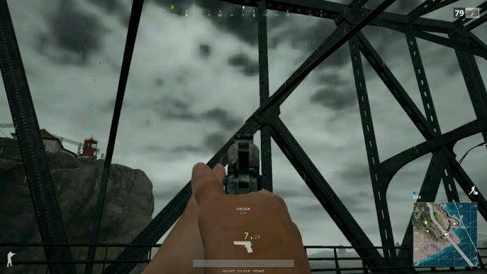 絕地求生 Playerunknown's Battlegrounds 大橋高架陰人圖文教學