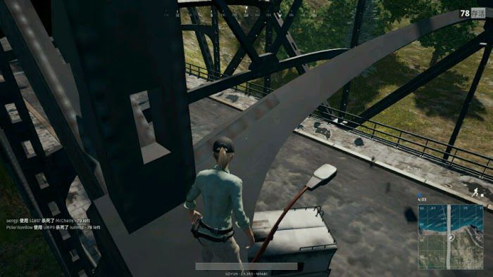 絕地求生 Playerunknown's Battlegrounds 大橋高架陰人圖文教學