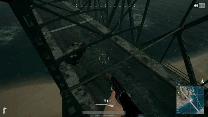 絕地求生 Playerunknown's Battlegrounds 大橋高架陰人圖文教學