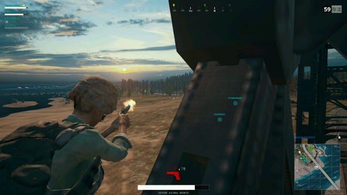 絕地求生 Playerunknown's Battlegrounds 大橋高架陰人圖文教學