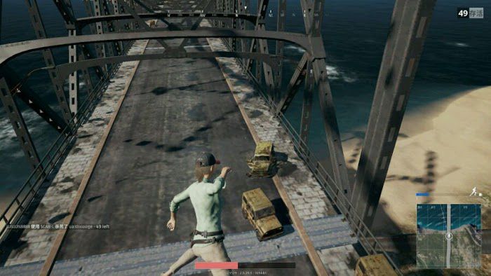 絕地求生 Playerunknown's Battlegrounds 大橋高架陰人圖文教學