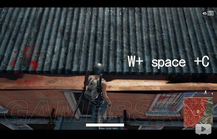 絕地求生 Playerunknown's Battlegrounds 跳窗、跳房頂各類操作技巧詳解