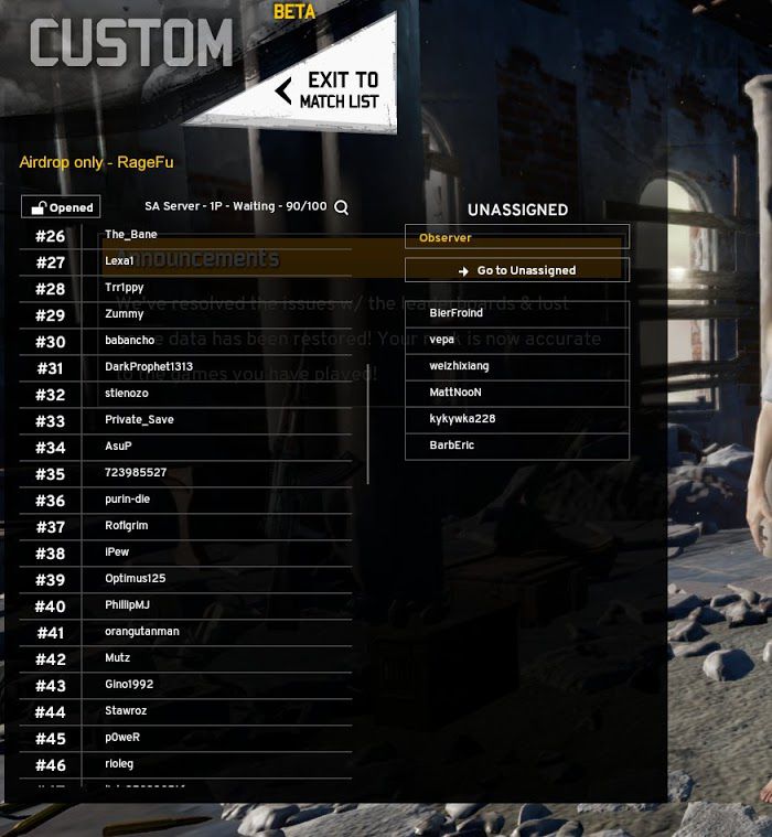 絕地求生 Playerunknown's Battlegrounds 刀狙服進入方法
