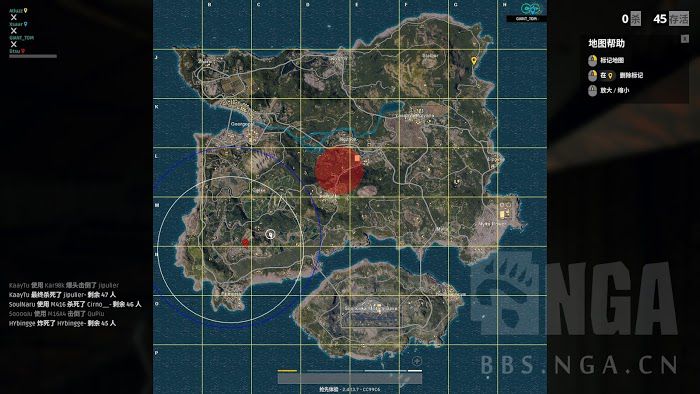 絕地求生 Playerunknown's Battlegrounds 毒氣圈位置預判與吃雞心得
