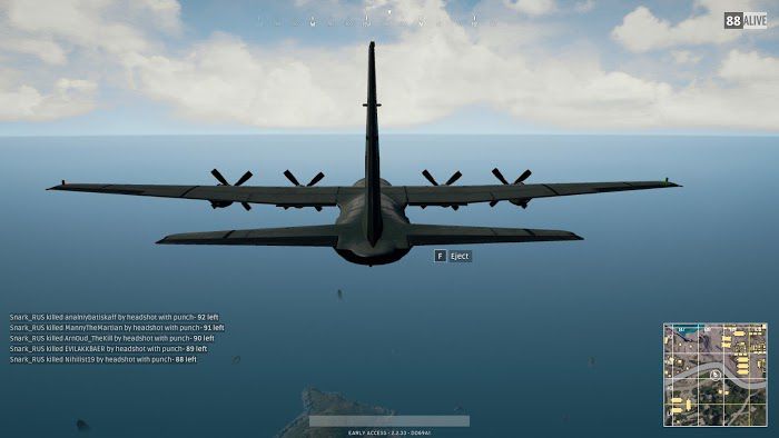 絕地求生 Playerunknown's Battlegrounds 武器介紹與射擊跳傘技巧