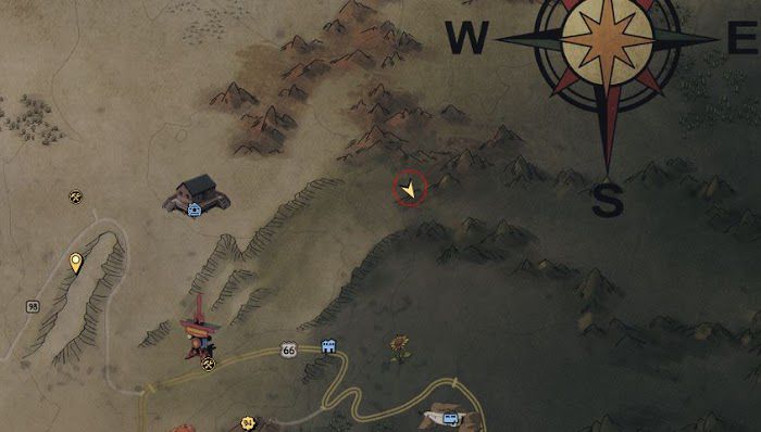 異塵餘生76 (Fallout 76) 隨機事件固定刷新地點