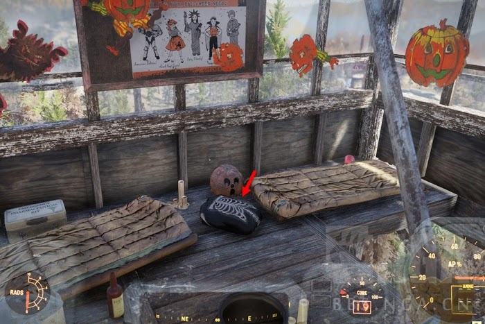 異塵餘生76 (Fallout 76) 萬聖節套裝與女巫帽取得位置