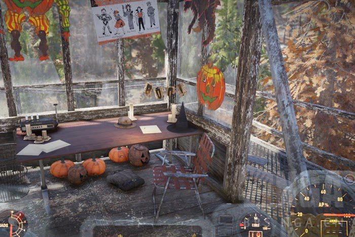 異塵餘生76 (Fallout 76) 萬聖節套裝與女巫帽取得位置