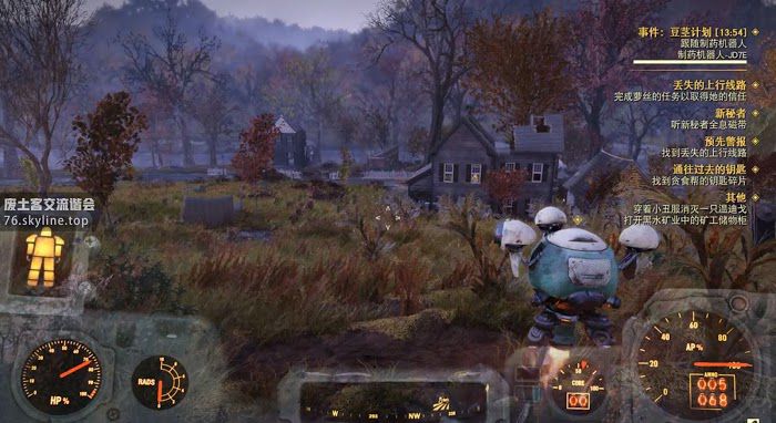 異塵餘生76 (Fallout 76) 全事件位置與達成攻略