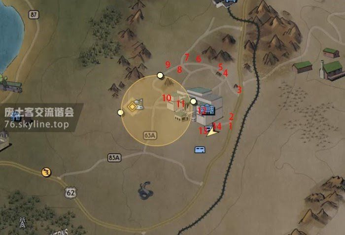 異塵餘生76 (Fallout 76) 白泉刷瓶蓋盒與經驗路線推薦