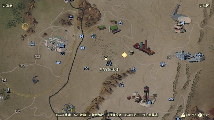 異塵餘生76 (Fallout 76) 全藏寶圖收集圖文攻略
