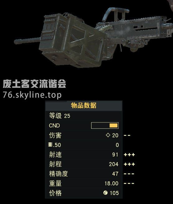 異塵餘生76 (Fallout 76) 稀有武器掉落位置分享