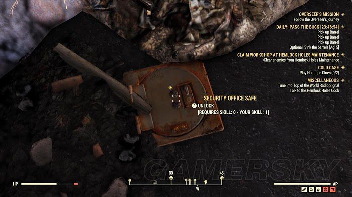 異塵餘生76 (Fallout 76) 10公厘衝鋒槍取得方法