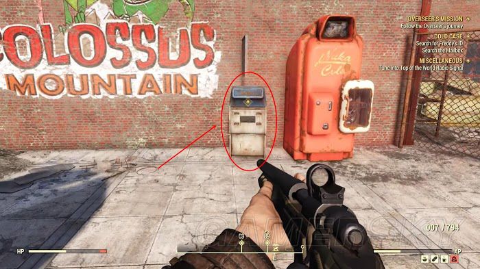 異塵餘生76 (Fallout 76) 10公厘衝鋒槍取得方法