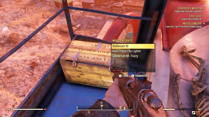 異塵餘生76 (Fallout 76) 10公厘衝鋒槍取得方法
