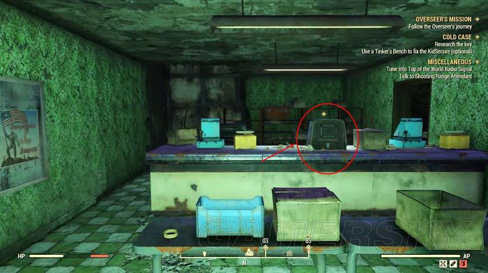異塵餘生76 (Fallout 76) 10公厘衝鋒槍取得方法