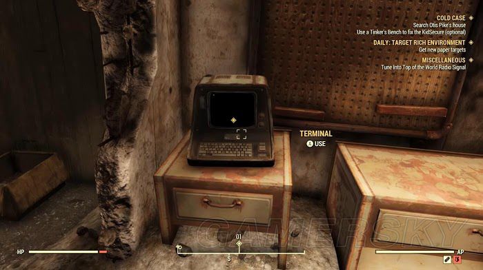 異塵餘生76 (Fallout 76) 10公厘衝鋒槍取得方法