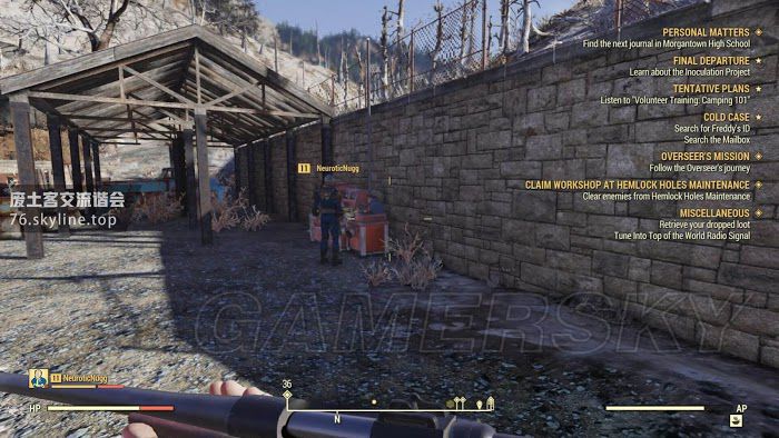 異塵餘生76 (Fallout 76) 工坊與CAMP營地系統介紹
