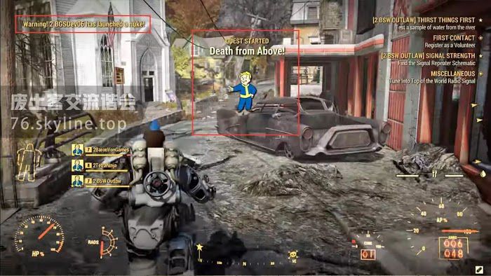 異塵餘生76 (Fallout 76) 核彈代碼取得與使用方法