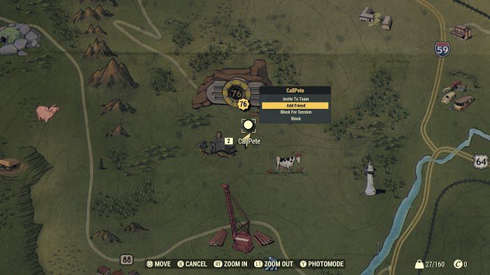 異塵餘生76 (Fallout 76) 添加好友與組隊方法