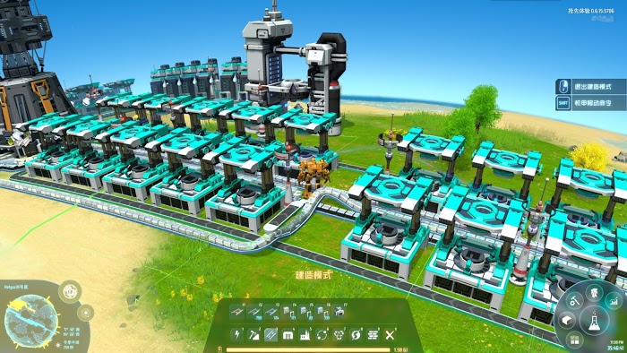 戴森球計劃 (Dyson Sphere Program) 小橋式交錯佈局搭建方法