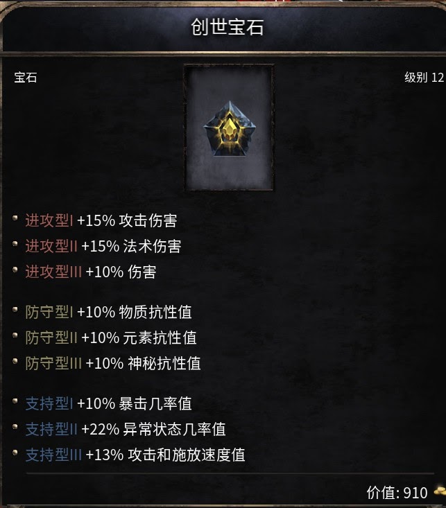 殘酷暗影 (Wolcen Lords of Mayhem) 製作紅色多條屬性裝備教學