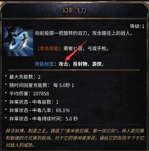 殘酷暗影 (Wolcen Lords of Mayhem) 各技能標籤加成影響介紹