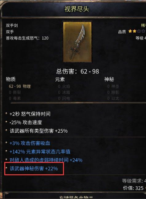 殘酷暗影 (Wolcen Lords of Mayhem) 直傷與異常流派Build概念