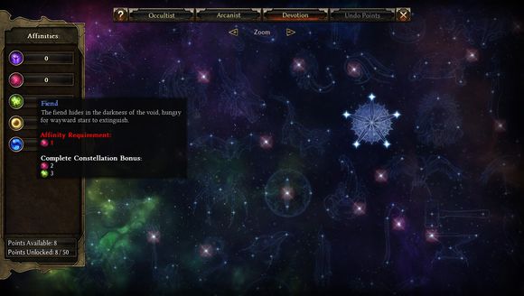 恐怖黎明 (Grim Dawn) 星座技能加點圖文教學