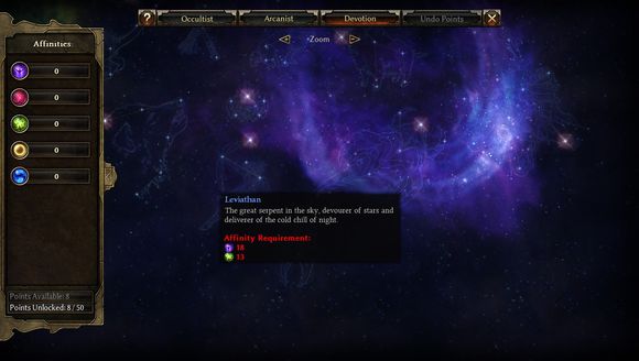 恐怖黎明 (Grim Dawn) 星座技能加點圖文教學