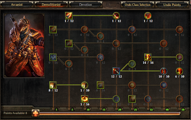 恐怖黎明 (Grim Dawn) 女巫加點星座與裝備選擇攻略