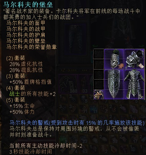 恐怖黎明 (Grim Dawn) 全B31紫色套裝外觀與屬性分享