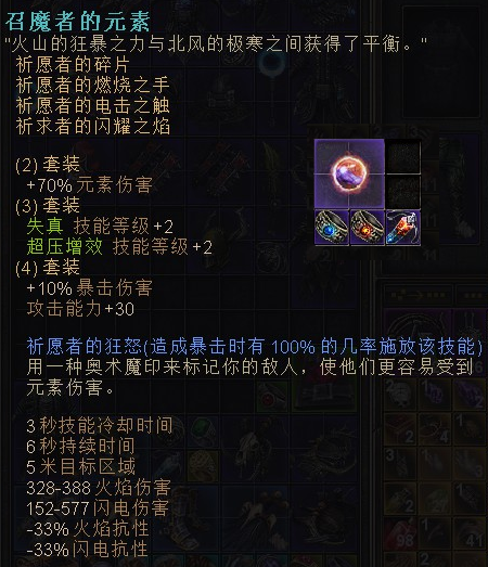 恐怖黎明 (Grim Dawn) 全B31紫色套裝外觀與屬性分享