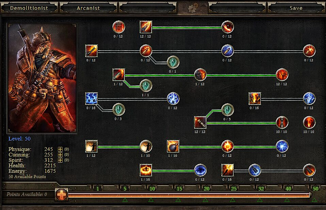 恐怖黎明 (Grim Dawn) 全職業加點搭配與玩法攻略