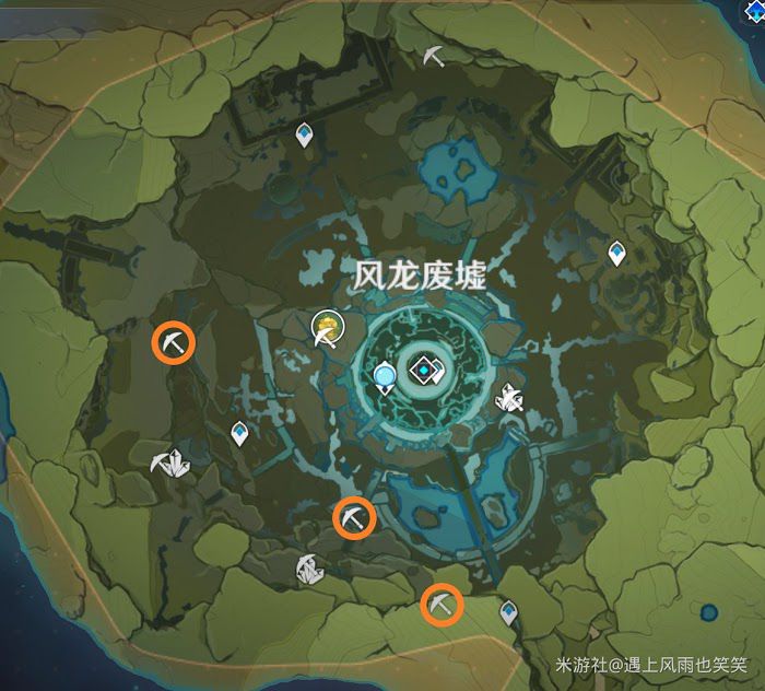 原神 (Genshin Impact) 隱藏礦採集位置