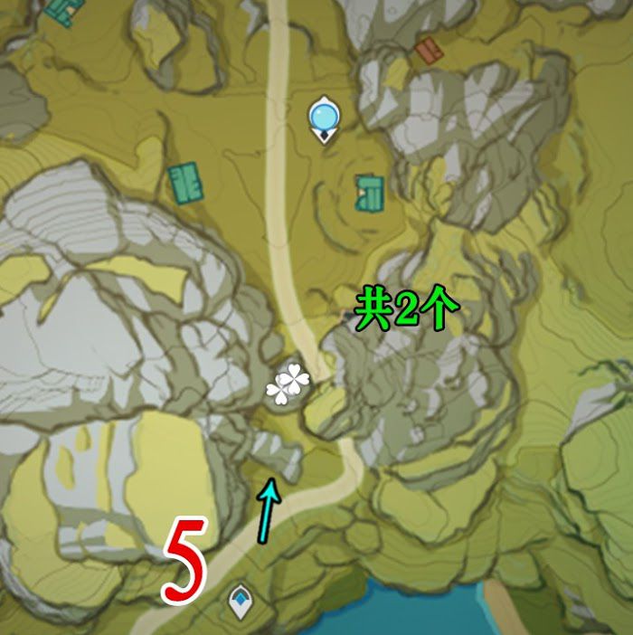 原神 (Genshin Impact) 1.3版蓮蓬採集路線參考