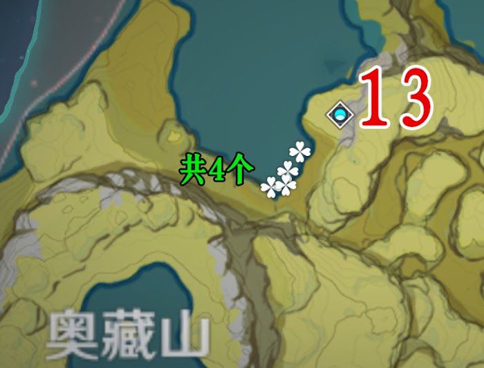 原神 (Genshin Impact) 1.3版蓮蓬採集路線參考