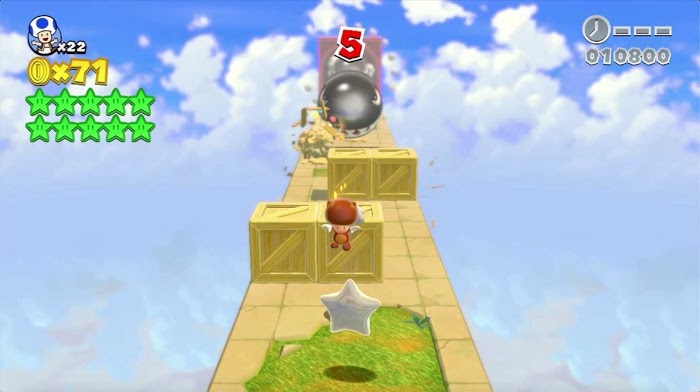 超級瑪利歐 3D世界 狂怒世界 (Super Mario 3D World) 世界4-神秘屋